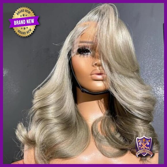14 Inch Human Hair Bob Wig 13x4 Lace Front Body Wave 180% Density main image 6